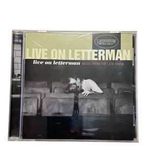 Live On Letterman Music From The Late Show CD Jerry Garcia Grisman Lou Reed REM